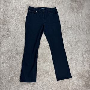 Ralph Lauren Women's Pants Modern Straight Curvy size 12 Black